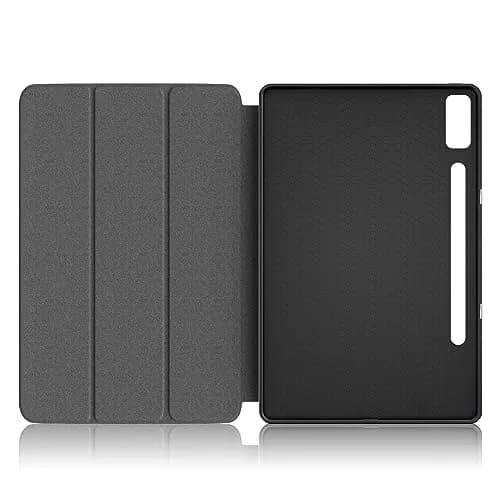 DINGGUAGUA Black Case for Lenovo Tab P12 12.7-inch (321mm) | Slim Smart Folio with Multi-Angle Stand thumbnail 9