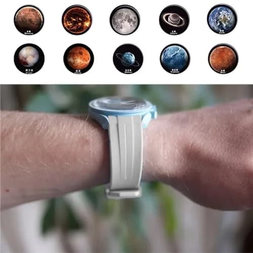 Niziruoup Rubber Strap for Moonswatch Watch | Curved No Gap Silicone Band for Men Women thumbnail 5