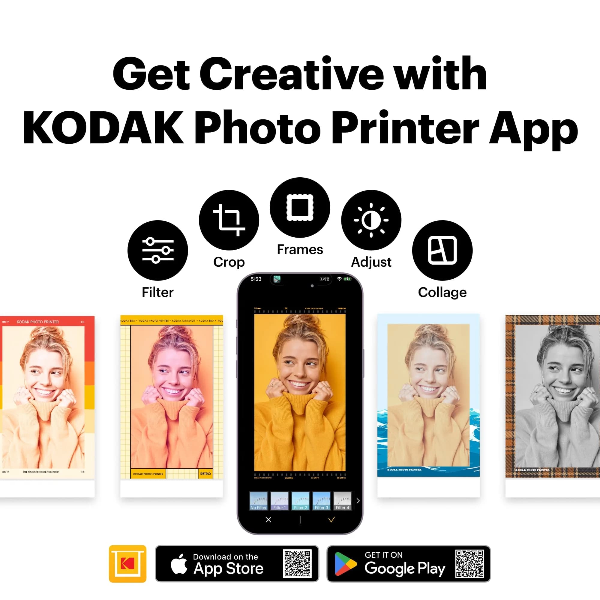 KODAK Mini Shot 2 ERA Instant Camera & Printer Bundle, Black | 2x3" Dye-Sublimation Prints - view 7