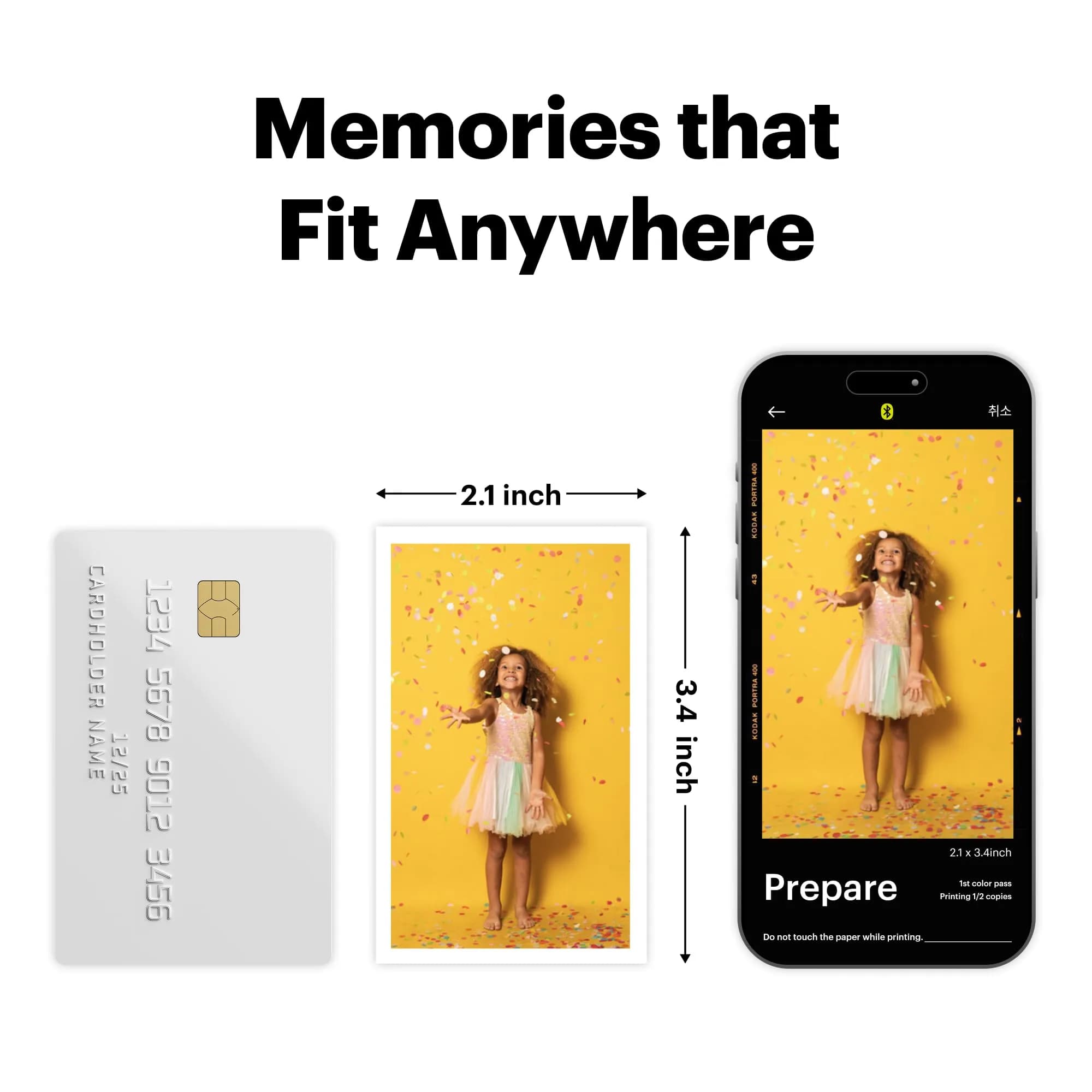 KODAK Mini Shot 2 ERA Instant Camera & Printer Bundle, Yellow | 2x3" Photos, 4PASS Dye-Sublimation, Bluetooth App Control - view 4