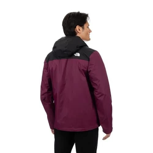 The North Face Men’s Venture 2 Waterproof Hooded Rain Jacket Boysenberry Large | Breathable, Waterproof, Eco-Friendly thumbnail 2