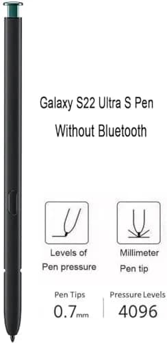 Befzygwk Stylus Pen for Samsung Galaxy S22 Ultra 5G | 0.7mm Fine Tip, 4096 Pressure Levels thumbnail 2