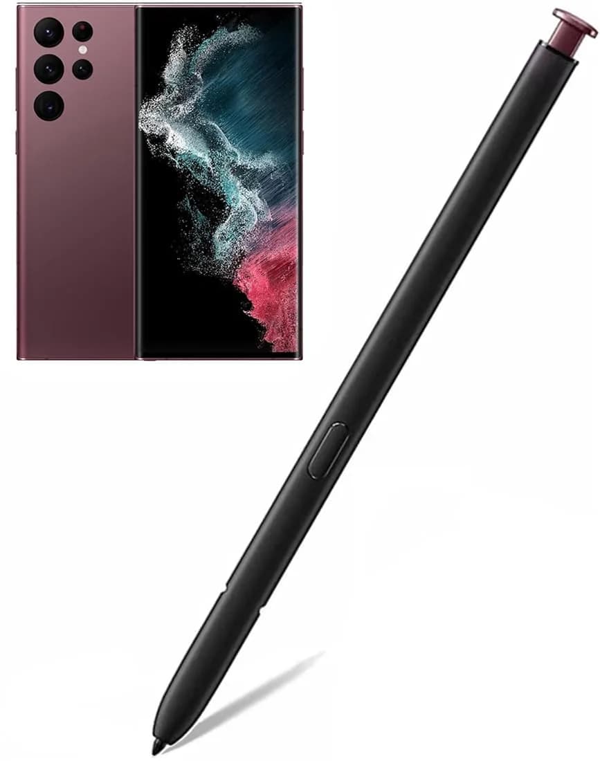 Befzygwk Galaxy S22 Ultra Stylus Pen Replacement 0.7mm 4096 Pressure Levels | Burgundy - main product image