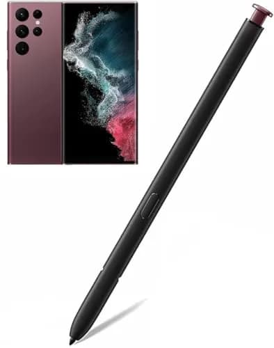 Befzygwk Galaxy S22 Ultra Stylus Pen Replacement 0.7mm 4096 Pressure Levels | Burgundy thumbnail 1