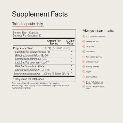 Veracity Metabolic Defense Probiotic Supplement - 6 Strains | Digestive & Hormone Support for Women & Men thumbnail 5