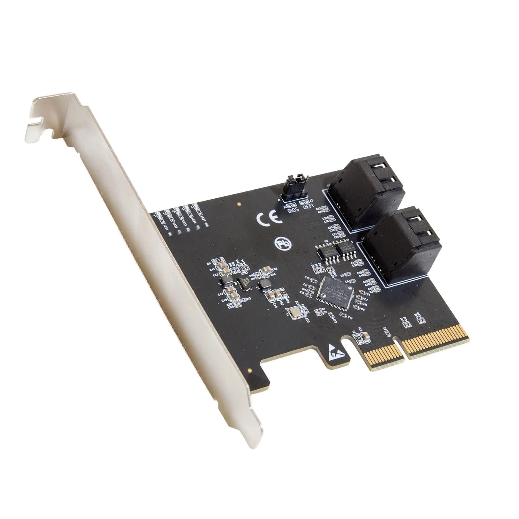 IO CREST 4 Port SATA III PCI-e x2 RAID Expansion Card - main product image