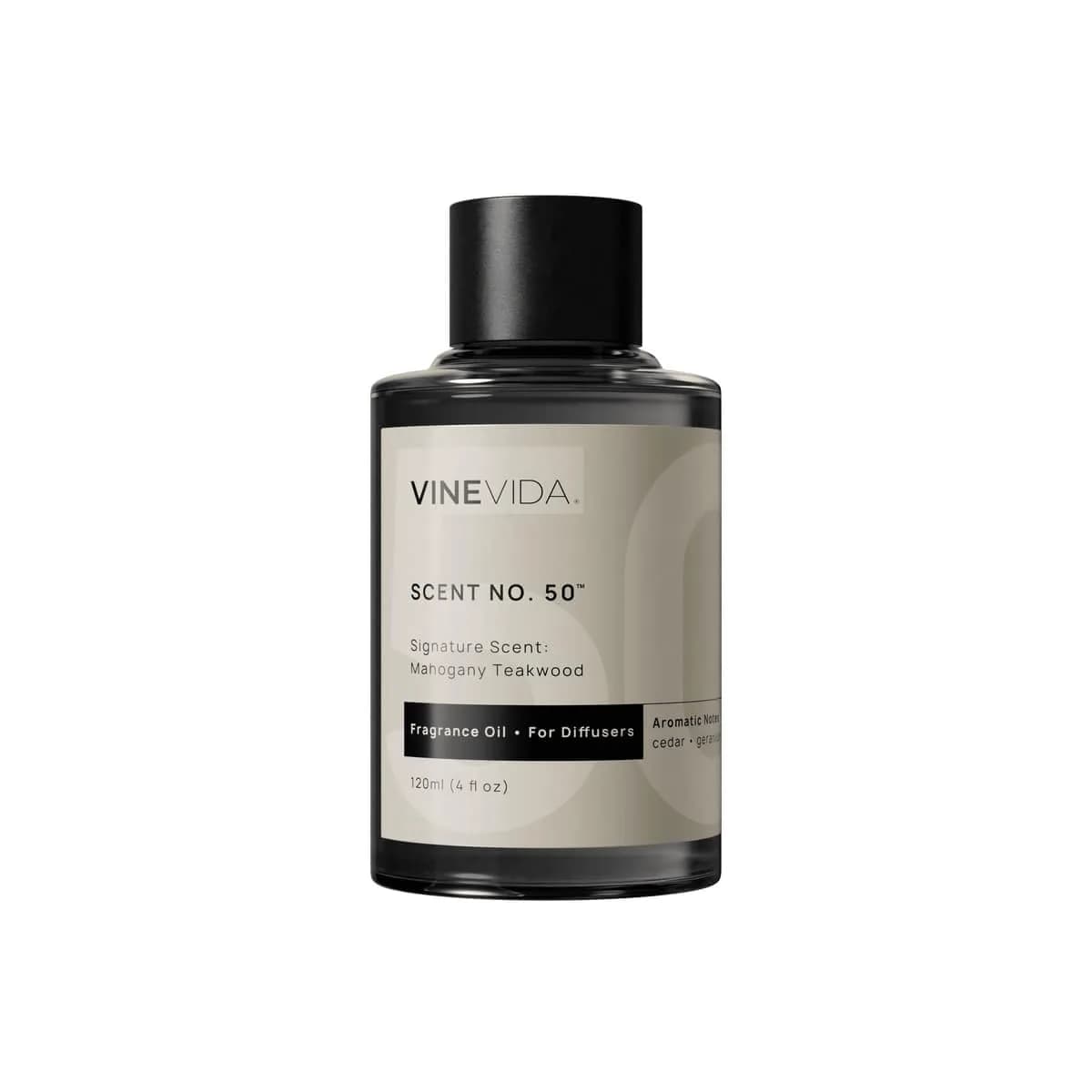 VINEVIDA Mahogany Teakwood Fragrance Oil 4 Fl Oz | Essential Oil Diffuser Refill & Room Spray — Mahogany Teakwood