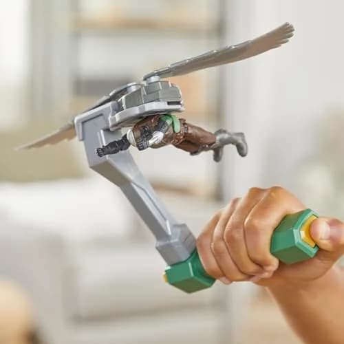 Marvel Epic Hero Series Captain America Falcon Flight Control Action Figure 10 cm (4-inch) | ASTM-Tested Toy Figure thumbnail 3