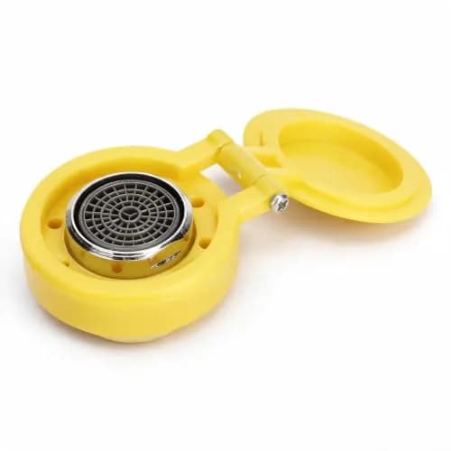 Pomya Eye Wash Spray Nozzle | Stainless Steel, Gentle Water Flow, Easy Install, Industrial & Lab Use thumbnail 1
