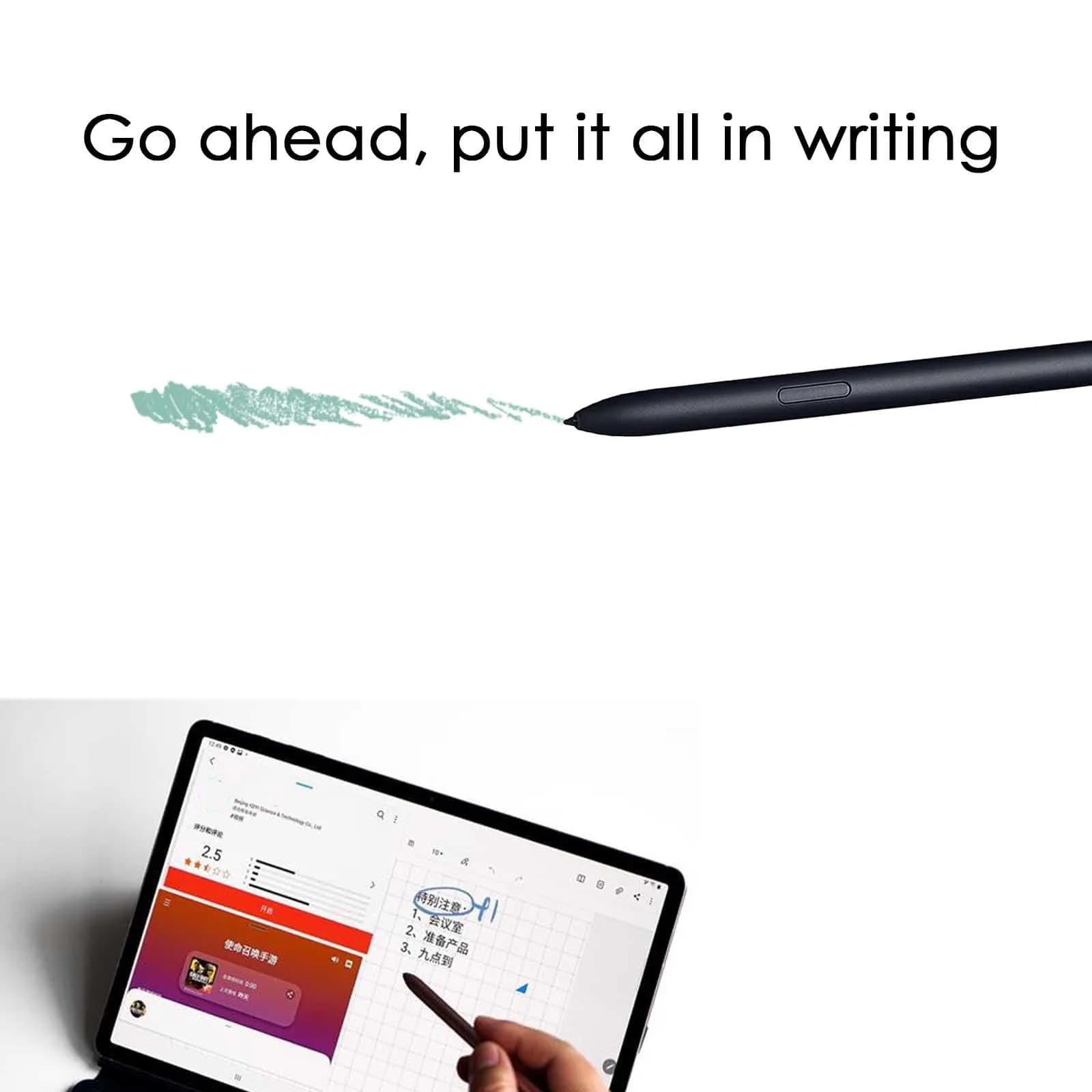 CaoXiong Black Stylus Pen for Samsung Galaxy Tab S7 FE | 4096 Pressure Sensitivity - view 5