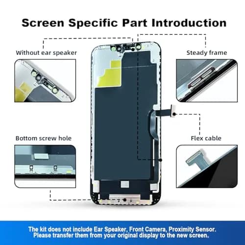 SIMDOG Screen Replacement LCD Frame Display for iPhone 12 Pro Max 6.7" | Full HD & True Tone Support thumbnail 7