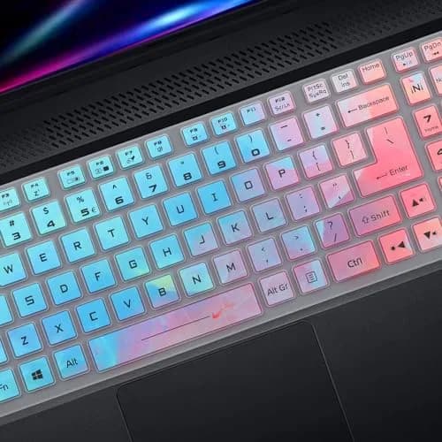 MUBUY-GOL Keyboard Cover for Acer Nitro 5 & Predator Helios 300 15.6" & 17.3" | Waterproof & Washable thumbnail 3