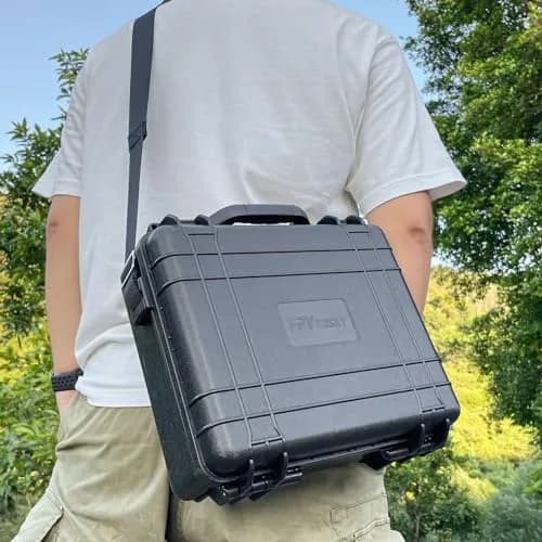 FPVtosky Hard Case for DJI Mini 4 Pro/Mini 3 Pro & RC 2 Controller, Waterproof Travel Case 34cm (13.19in) | Protects Drone & Accessories thumbnail 6
