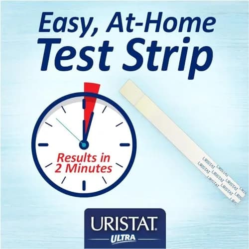 URISTAT Ultra UTI Relief Pack | Test Strip & 12 Tablets | Cranberry Flavor (Pack of 3) thumbnail 4
