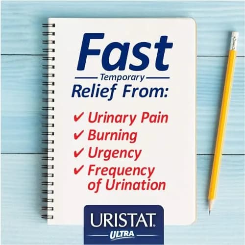 URISTAT Ultra UTI Relief Pack | Test Strip & 12 Tablets | Cranberry Flavor (Pack of 3) thumbnail 5