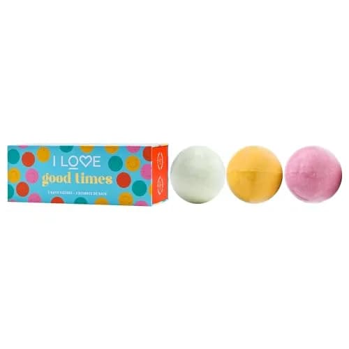I LOVE Special Moments Good Times Bath Fizzer Pack | Shea Butter Bath Bombs Set for Women (3 pc) thumbnail 4
