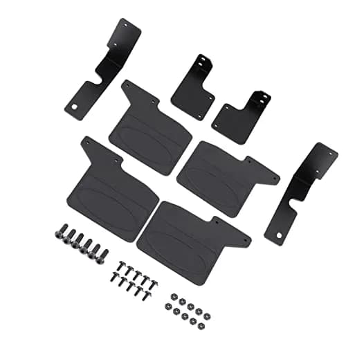 Oumefar RC Car Mud Flaps -4 1/10 Scale Rubber & Metal Accessories | Realistic & Durable thumbnail 1