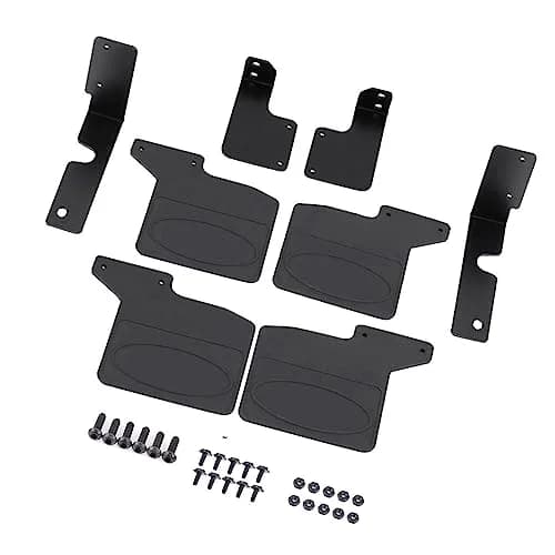 Oumefar RC Car Mud Flaps -4 1/10 Scale Rubber & Metal Accessories | Realistic & Durable thumbnail 4