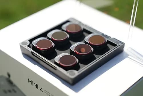 FREEWELL Bright Day 6-Pack Hybrid ND/PL Filters for DJI Mini 4 Pro | 4-10 Stop Light Reduction thumbnail 2