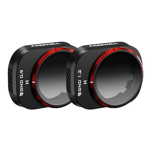 FREEWELL Soft Edge Gradient GND0.9, GND1.2 Filters for DJI Mini 4 Pro | 2-Pack Optical Glass thumbnail 1