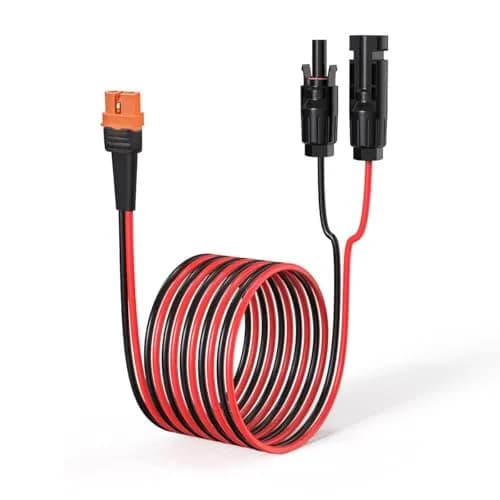 ELFCULB 10AWG Solar to XT60i Cable - 50FT Length | Connects Solar Panels to Power Stations thumbnail 1