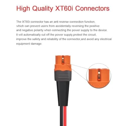 ELFCULB 10AWG Solar to XT60i Cable - 50FT Length | Connects Solar Panels to Power Stations thumbnail 2
