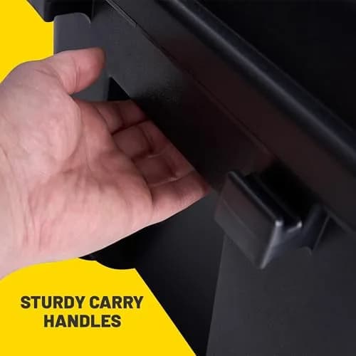 Plano Storage Trunks Medium - 3 Pack | Solid Charcoal Stackable Storage thumbnail 8