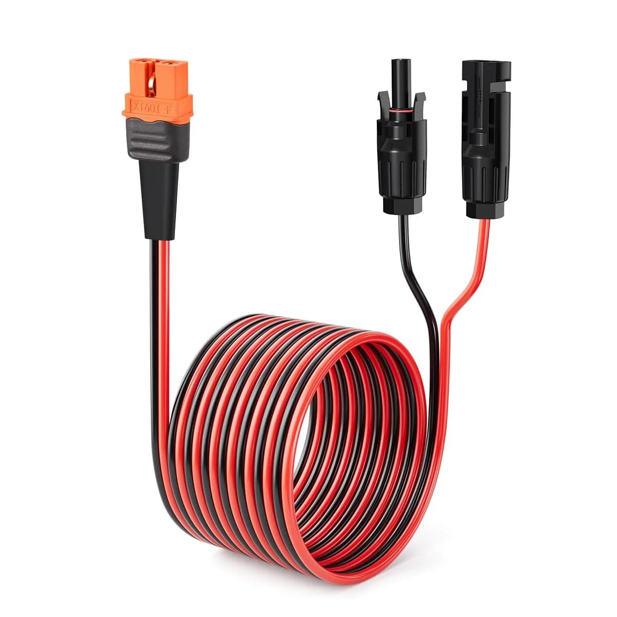 ELFCULB 10AWG Solar to XT60i Cable, 75FT - Heavy Duty Connectors for Power Stations - main product image