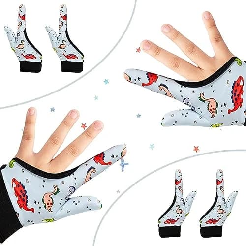 Yxmeiguo Thumb Sucking Guard Gloves for Kids Ages 5-12 | 2 Pairs, Colorful Dinosaur Pattern thumbnail 4