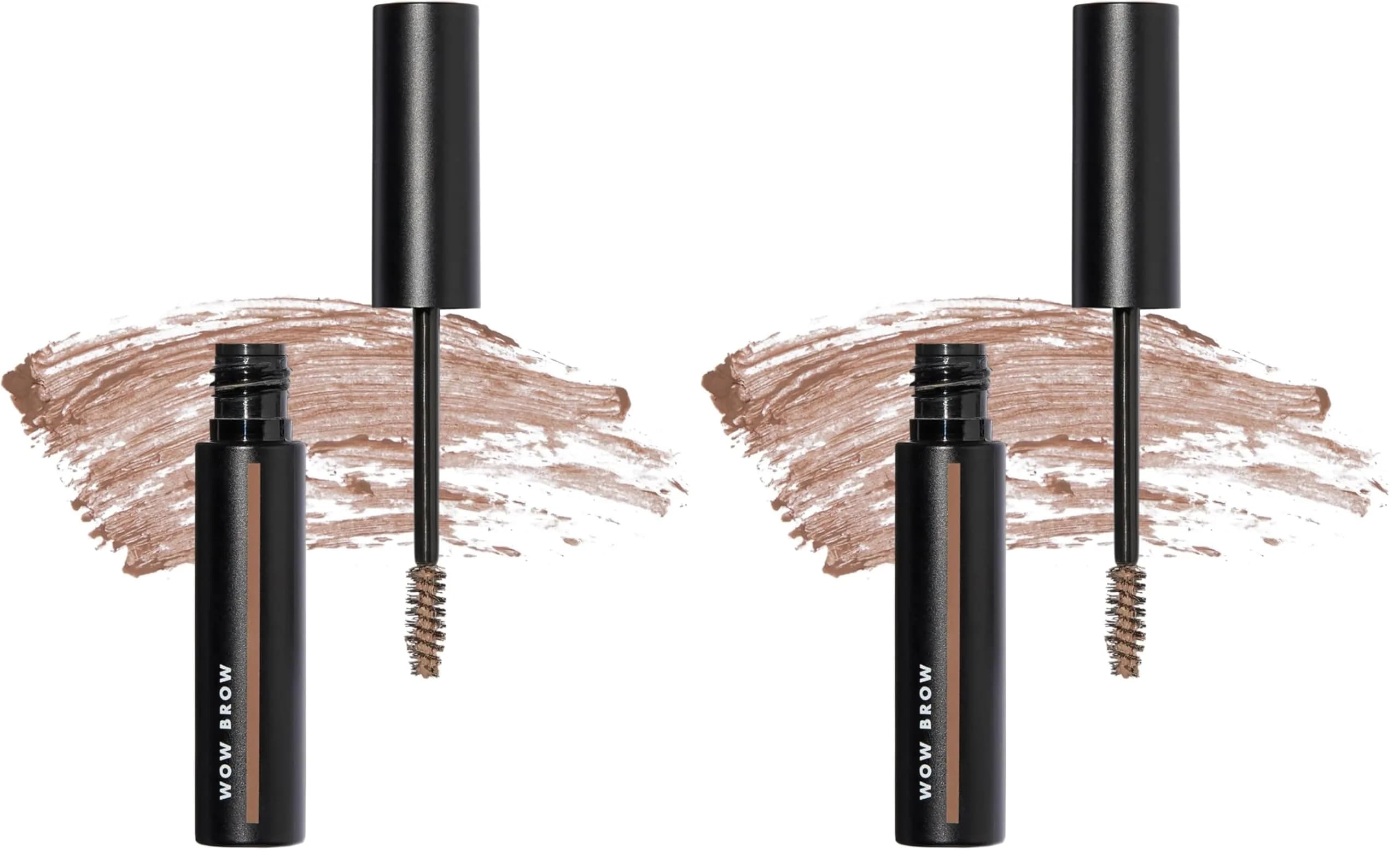 e.l.f. Wow Brow Gel Taupe | Fiber-Infused | 0.12 Ounce Pack of 2 for Natural, Voluminous Brows in India