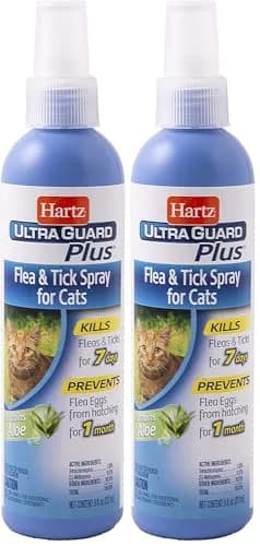Hartz UltraGuard Plus Cat Flea & Tick Spray 473ml (16 Fl Oz) | Kills Fleas in 10 Mins thumbnail 1