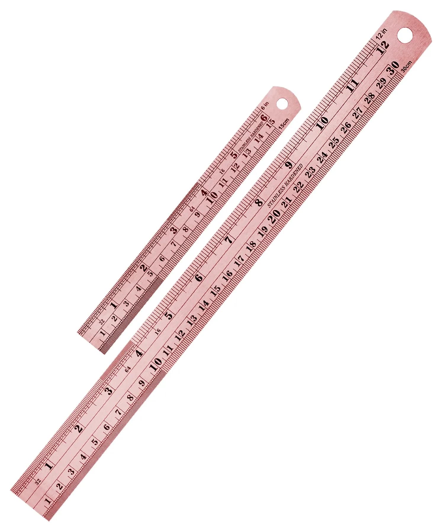 Mr. Pen- Metal Straight Edge Ruler, 2 Pack, 6" and 12" | Durable Stainless Steel, Precise Measurements