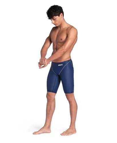 ARENA Powerskin ST Next Men’s Racing Jammer Competition Swimsuit, Navy, Size 22 | FINA-Approved Eco-Friendly Tech Suit thumbnail 7