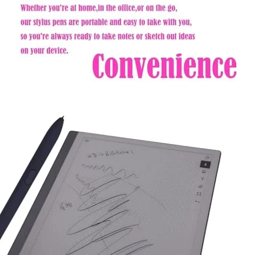 Alovexiong Stylus Pen for Remarkable 2 | Palm Rejection, 4096 Pressure Levels, Includes Tips thumbnail 2
