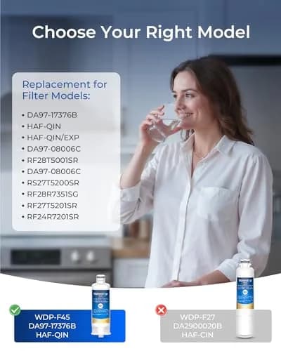 Waterdrop Plus WDP-F45 Water Filter 2 Pack | NSF/ANSI 401&53&372 Certified thumbnail 2