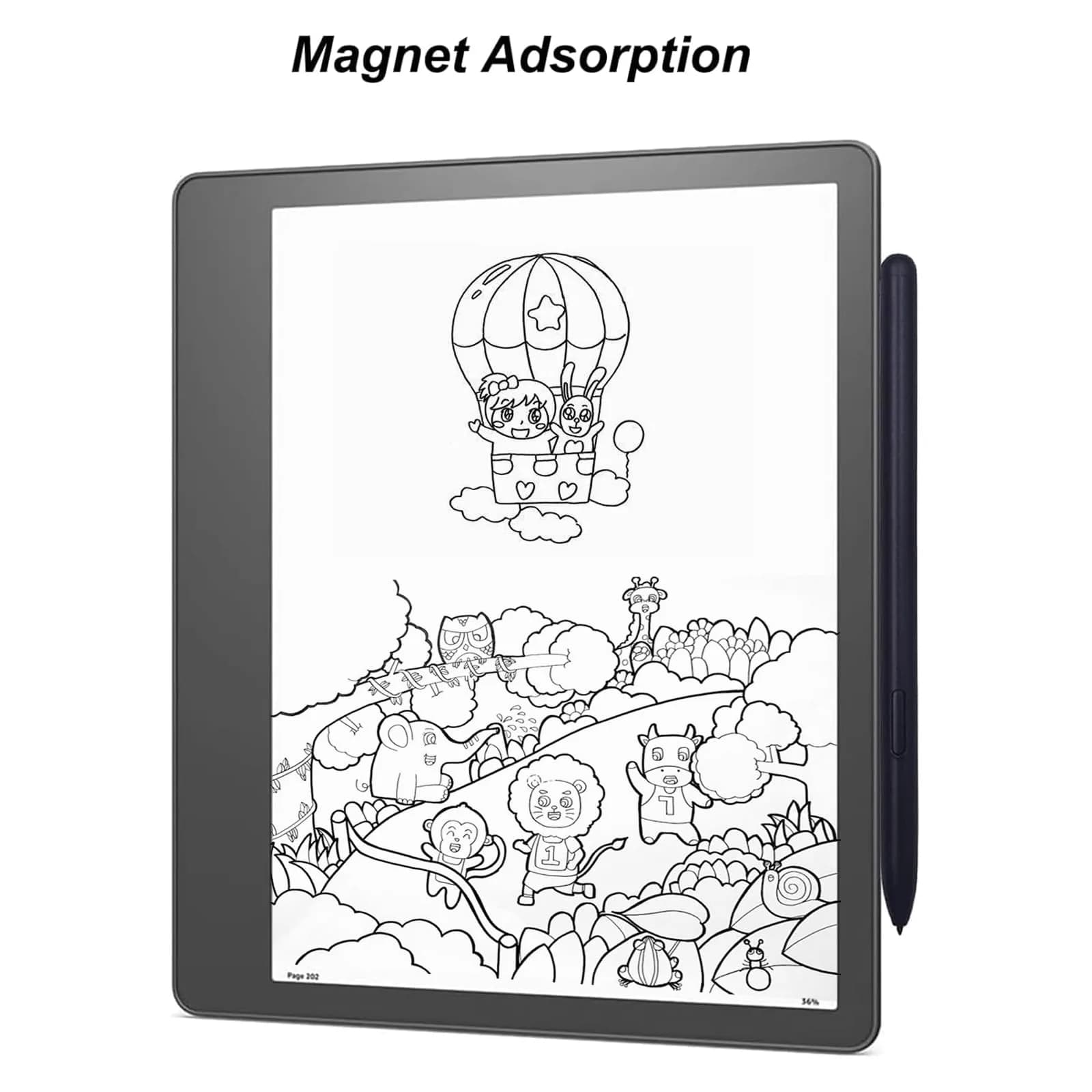 Mingxiong Stylus Pen for Kindle Scribe | 4096 Pressure Levels, Black - view 5