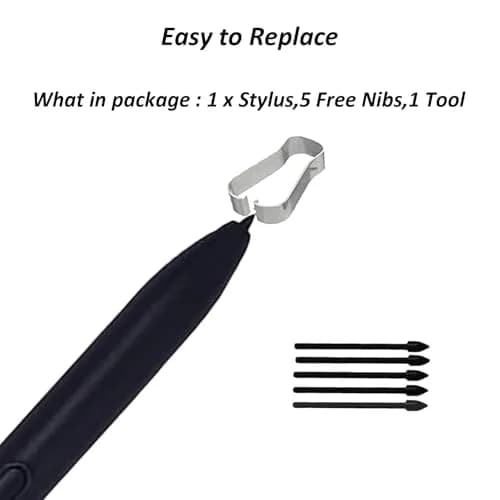 Mingxiong Stylus Pen for Kindle Scribe | 4096 Pressure Levels, Black thumbnail 6