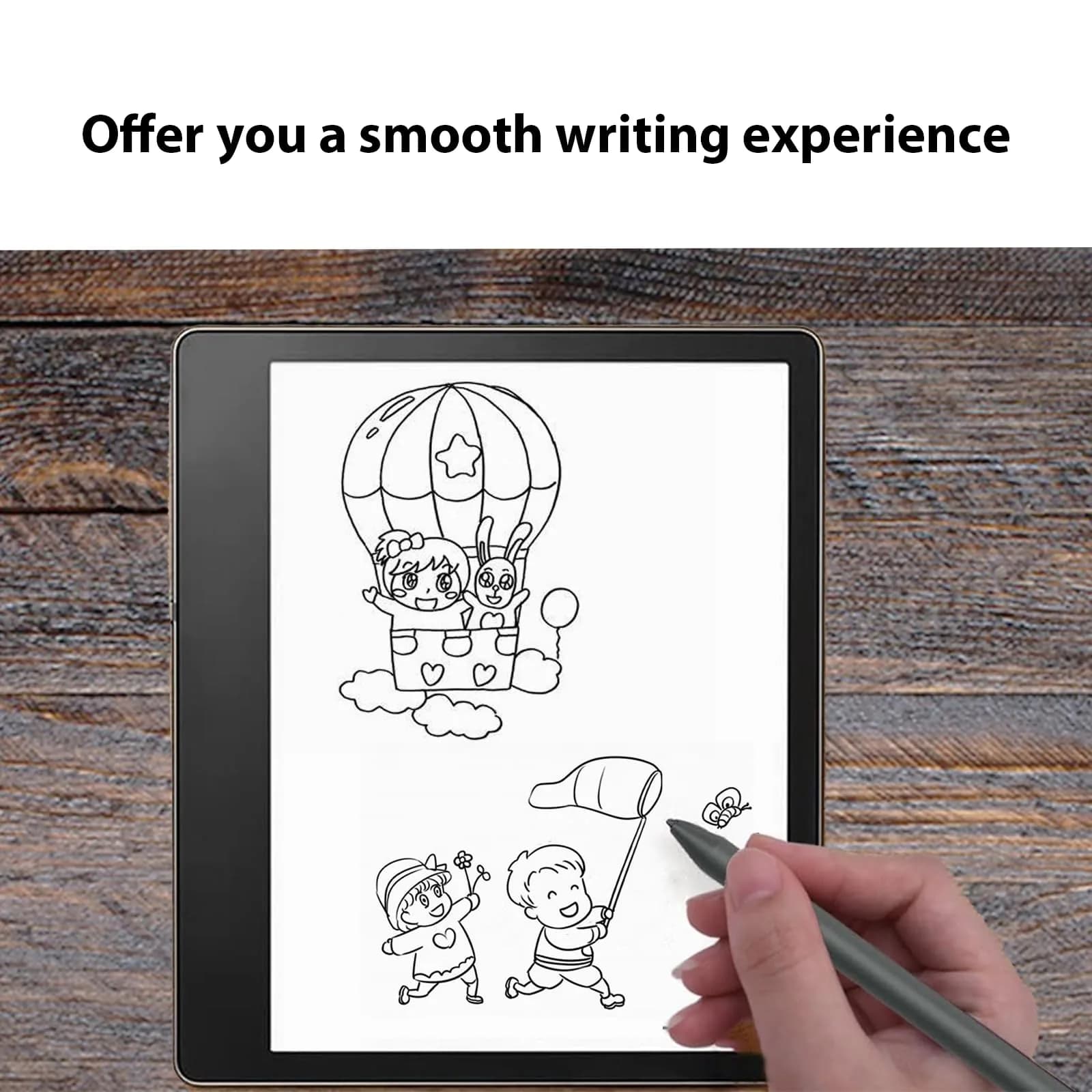 Mingxiong Stylus Pen for Kindle Scribe | 4096 Pressure Levels, Black - view 3
