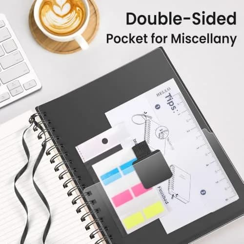 EMSHOI Lined Spiral Journal Notebook A4 Size 300 Pages (21.8cm x 28.7cm) | College Ruled Paper for Students & Professionals thumbnail 4