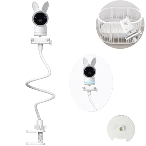 Derebir Flexible Baby Monitor Mount Holder Stand for ARENTI Cameras & Most 1/4" Screw Mounts | 85.6 cm (33.7 inch) thumbnail 1