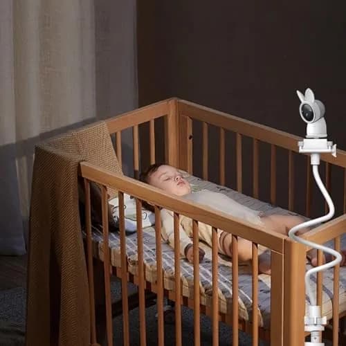 Derebir Flexible Baby Monitor Mount Holder Stand for ARENTI Cameras & Most 1/4" Screw Mounts | 85.6 cm (33.7 inch) thumbnail 3