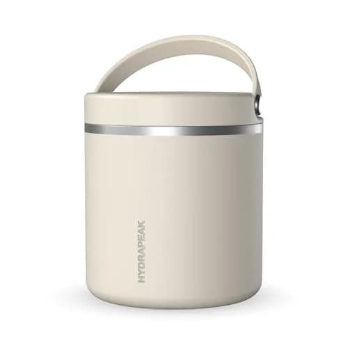 Hydrapeak 25oz Stainless Steel Vacuum Insulated Food Jar | Kids Jar for Hot Food and Cold Food, Wide Mouth Leak-Proof Soup Jar for Adults, 709ml (25 Fl Oz) thumbnail 1