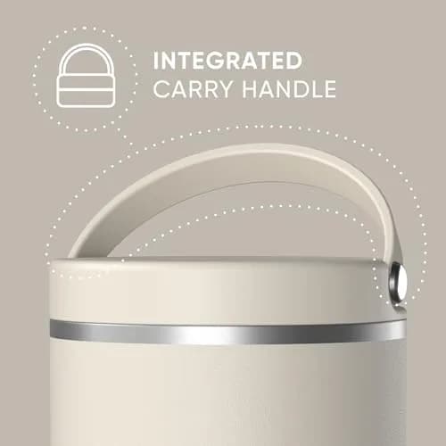 Hydrapeak 25oz Stainless Steel Vacuum Insulated Food Jar | Kids Jar for Hot Food and Cold Food, Wide Mouth Leak-Proof Soup Jar for Adults, 709ml (25 Fl Oz) thumbnail 4