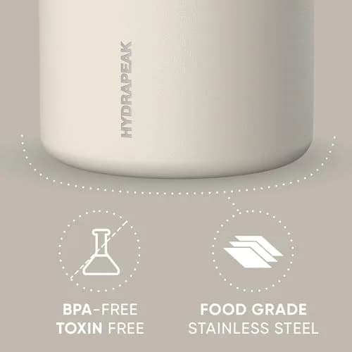 Hydrapeak 25oz Stainless Steel Vacuum Insulated Food Jar | Kids Jar for Hot Food and Cold Food, Wide Mouth Leak-Proof Soup Jar for Adults, 709ml (25 Fl Oz) thumbnail 3