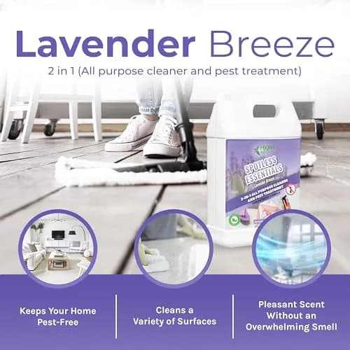 Hygea Natural Spotless Essentials Bed Bug Concentrate & Cleaner Lavender | Natural Pest & Surface Cleaner 128 Fl Oz thumbnail 2