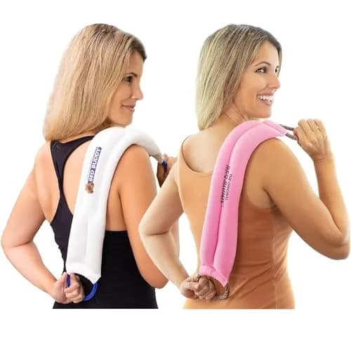 Bed Buddy Hot and Cold Neck Wrap 2 Pack | Moist Heat & Cold Therapy for Neck & Muscles thumbnail 1