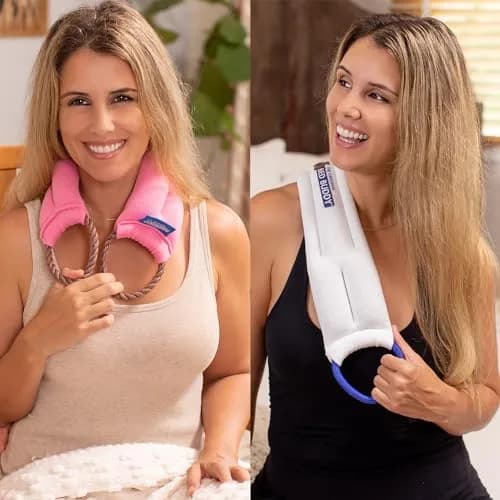 Bed Buddy Hot and Cold Neck Wrap 2 Pack | Moist Heat & Cold Therapy for Neck & Muscles thumbnail 6