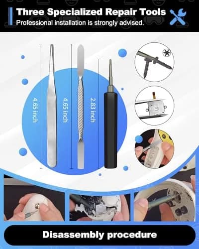 OLCLSS Joystick Replacement Kit for Oculus Quest 2/3 Controllers | 13-in-1 Repair Set thumbnail 5