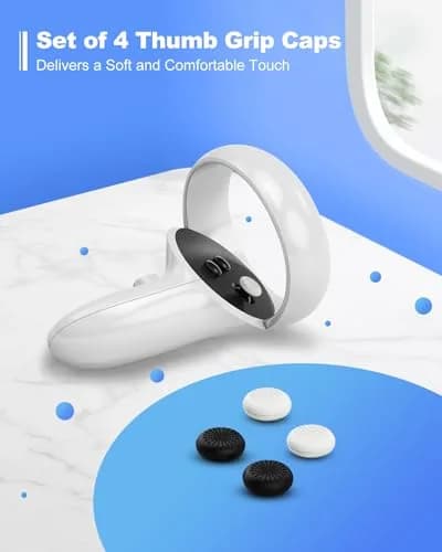 OLCLSS Joystick Replacement Kit for Oculus Quest 2/3 Controllers | 13-in-1 Repair Set thumbnail 6