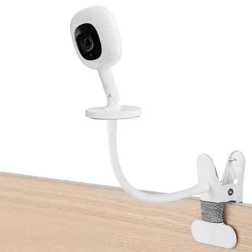 iTODOS Baby Monitor Mount Compatible with Nanit Pro & Flex Stand 8in Flexible Arm | Portable & Sturdy thumbnail 1